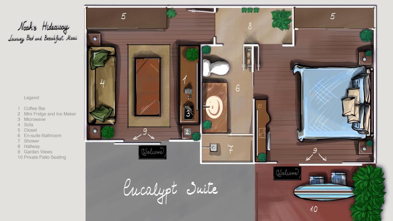 Noahs Hideaway Luxury B&B Лахайна Екстериор снимка